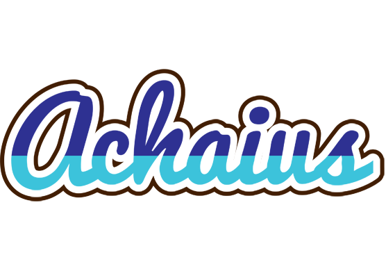 Achaius raining logo