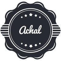 Achal badge logo