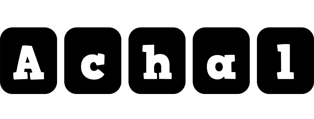 Achal box logo