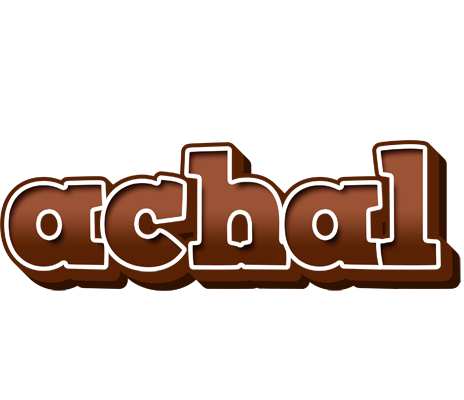 Achal brownie logo