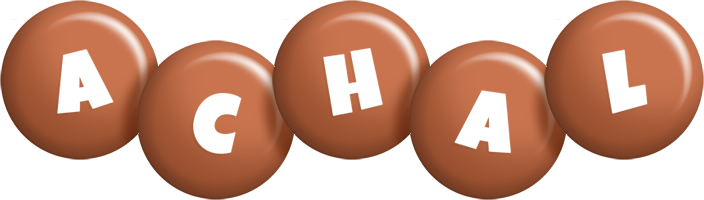 Achal candy-brown logo