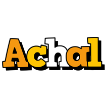 Achal cartoon logo