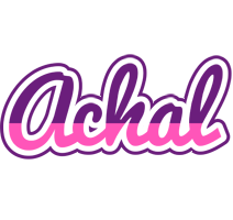 Achal cheerful logo