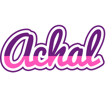 Achal cheerful logo