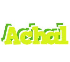 Achal citrus logo