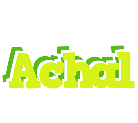 Achal citrus logo