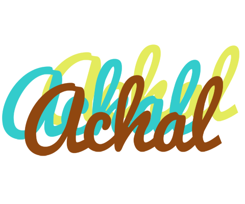 Achal cupcake logo