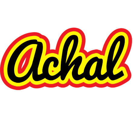 Achal flaming logo
