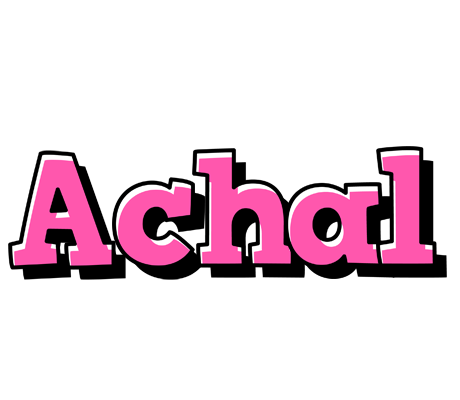 Achal girlish logo