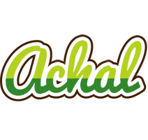 Achal golfing logo