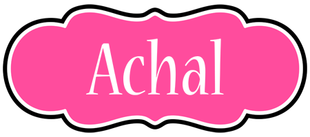 Achal invitation logo