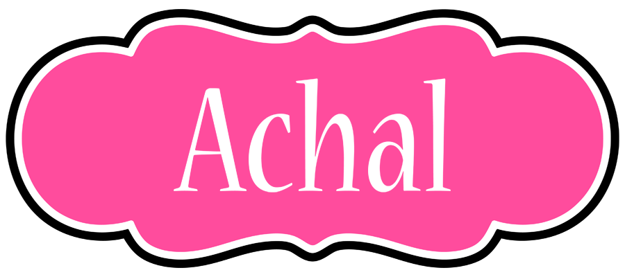 Achal invitation logo