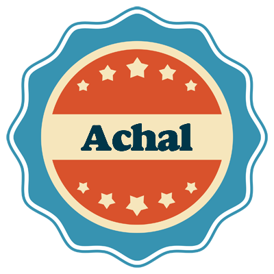 Achal labels logo