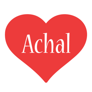 Achal love logo