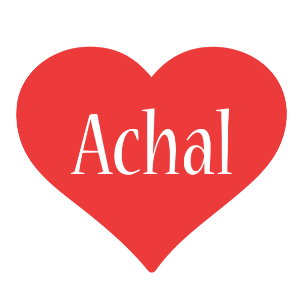 Achal love logo