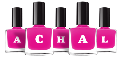 Achal nails logo