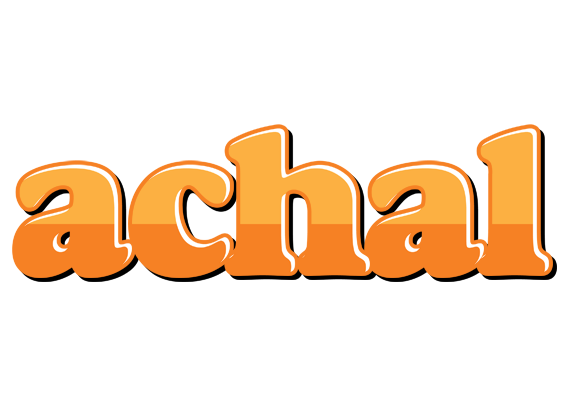 Achal orange logo