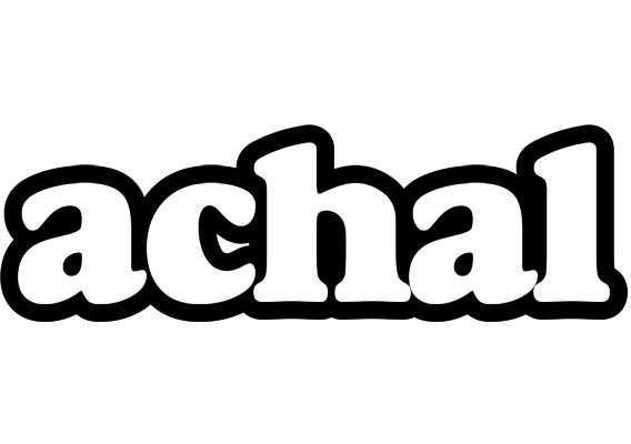 Achal panda logo