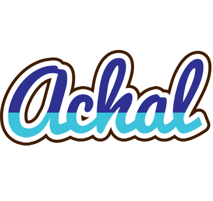 Achal raining logo