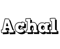 Achal snowing logo