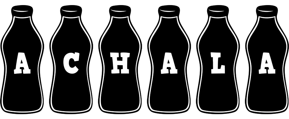 Achala bottle logo