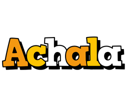 Achala cartoon logo