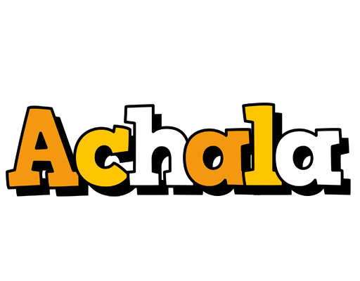 Achala cartoon logo