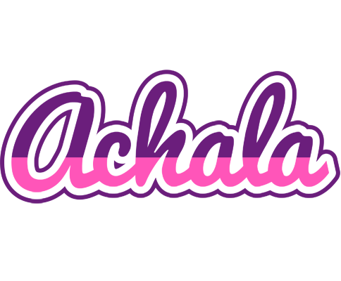 Achala cheerful logo