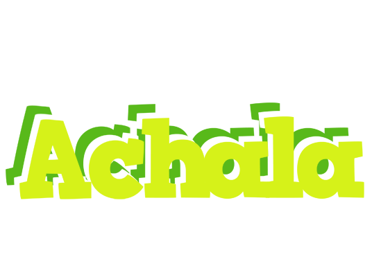 Achala citrus logo