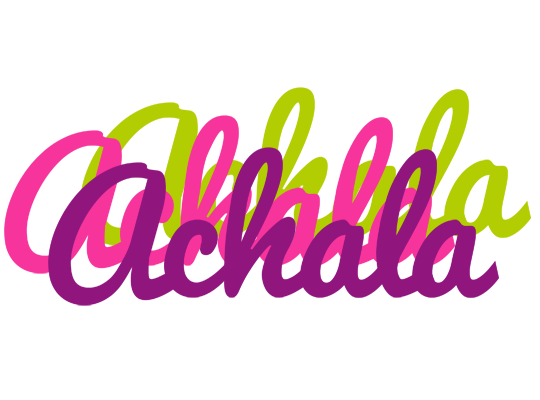 Achala flowers logo