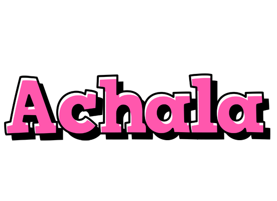 Achala girlish logo