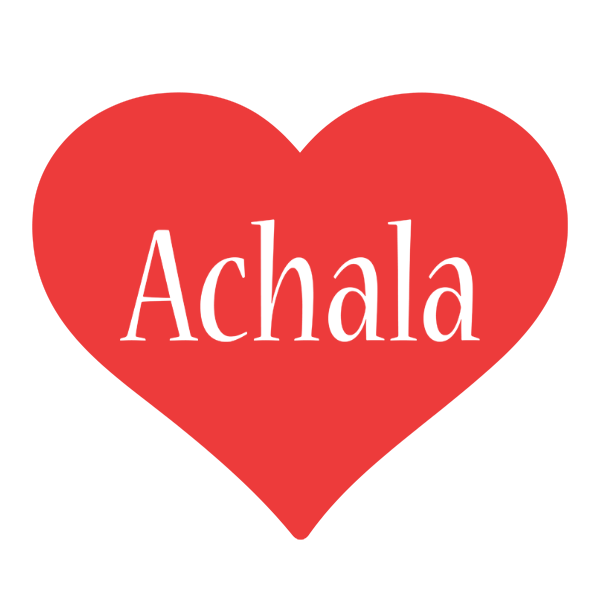 Achala love logo