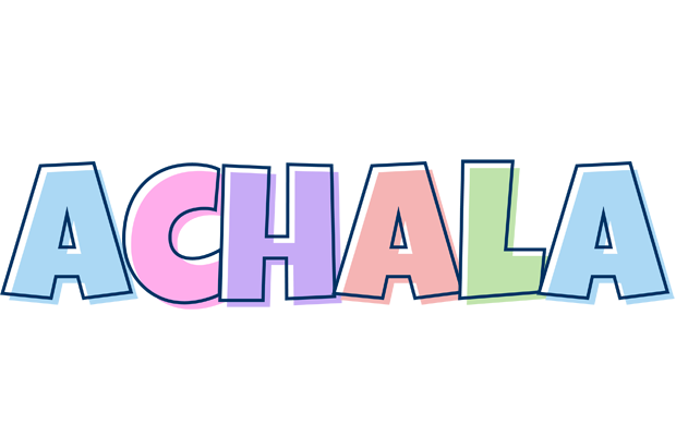 Achala pastel logo