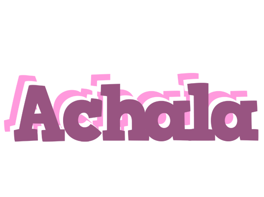 Achala relaxing logo