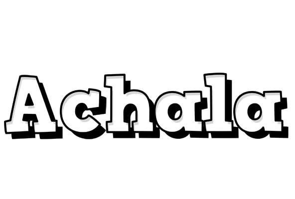 Achala snowing logo