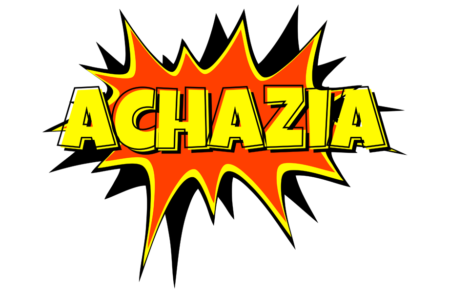 Achazia bazinga logo