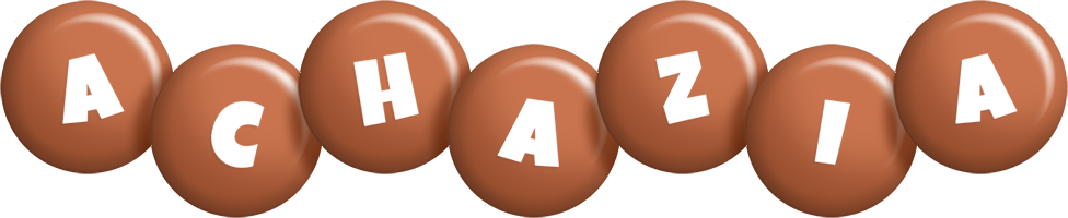 Achazia candy-brown logo