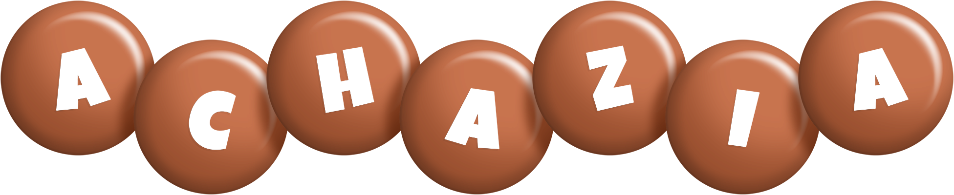 Achazia candy-brown logo