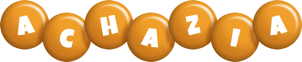 Achazia candy-orange logo
