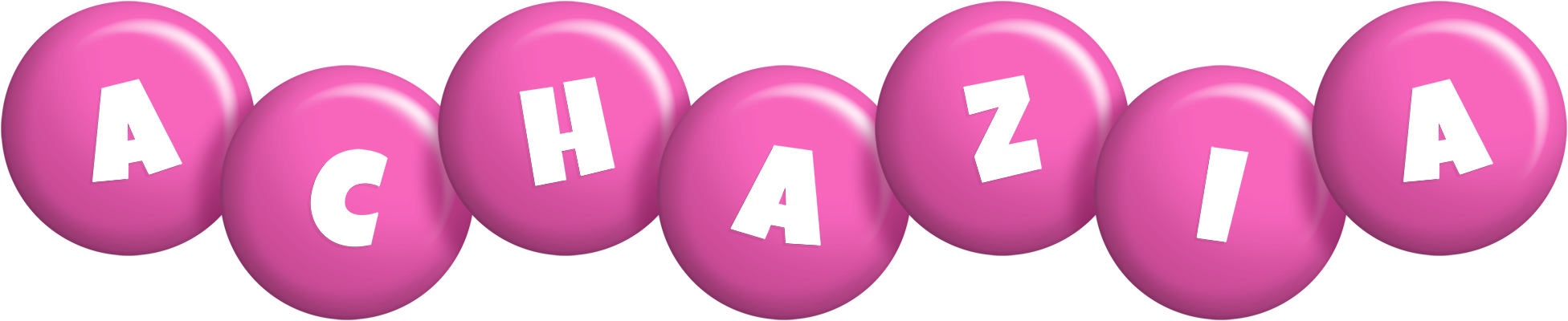 Achazia candy-pink logo