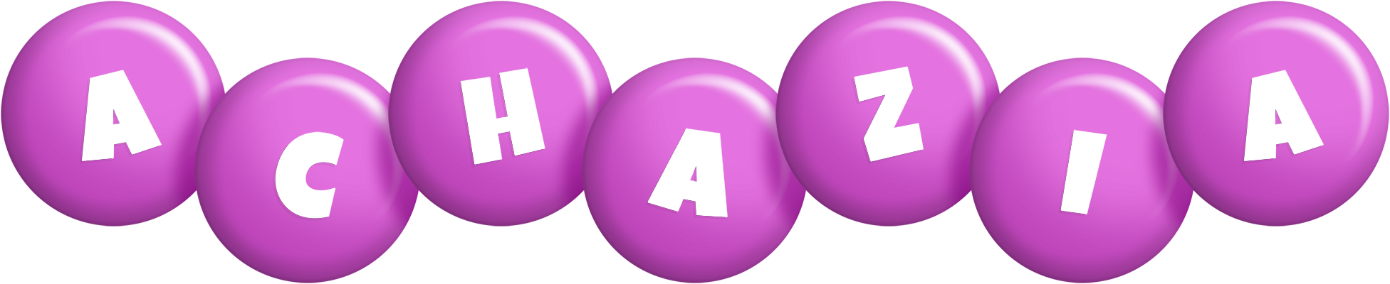 Achazia candy-purple logo