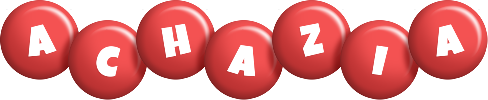 Achazia candy-red logo