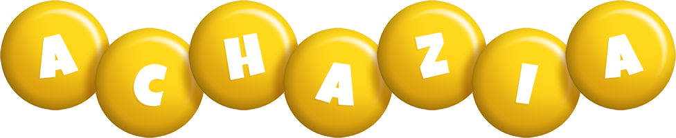 Achazia candy-yellow logo