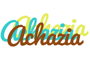 Achazia cupcake logo