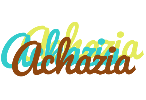 Achazia cupcake logo