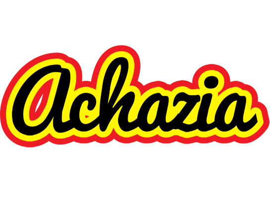 Achazia flaming logo