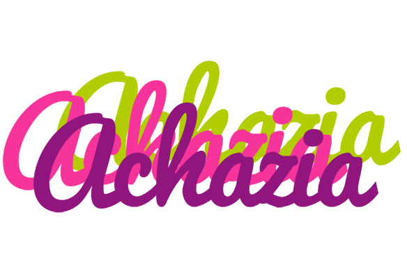 Achazia flowers logo