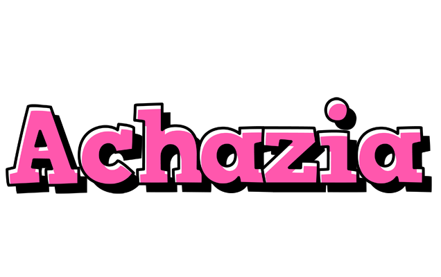 Achazia girlish logo