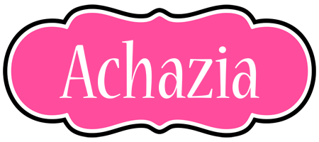 Achazia invitation logo