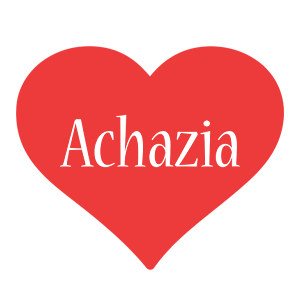 Achazia love logo
